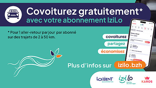 Le covoiturage avec Karos devient gratuit pour les abonnés IziLo