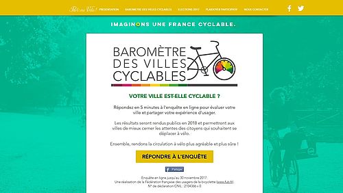 Baromètre des discount villes cyclables 2018