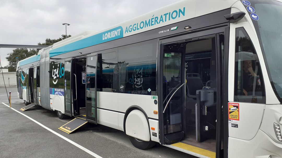 Nouveau bus Bio-GNV