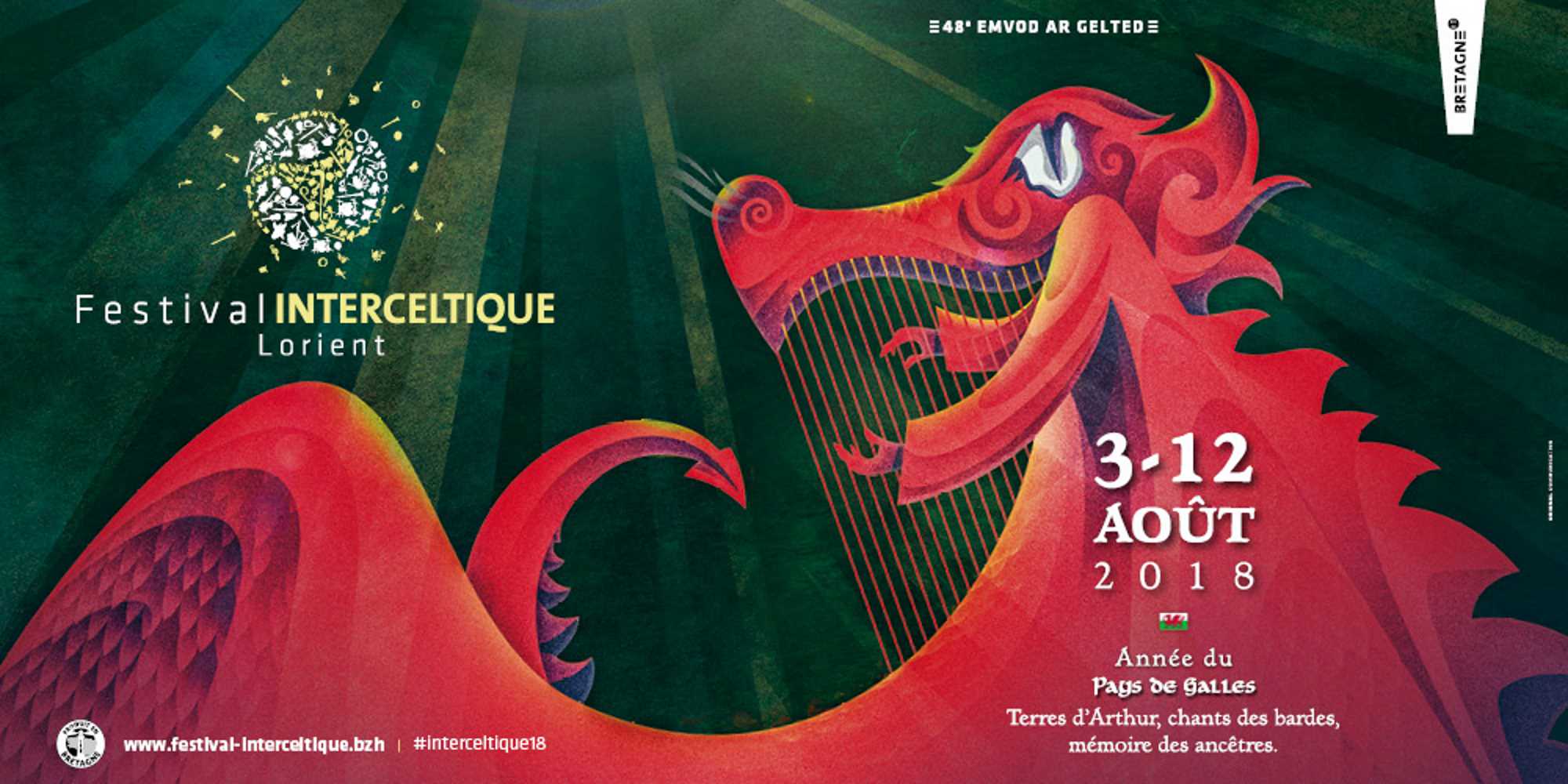 Visuel Festival Interceltique Lorient 2018