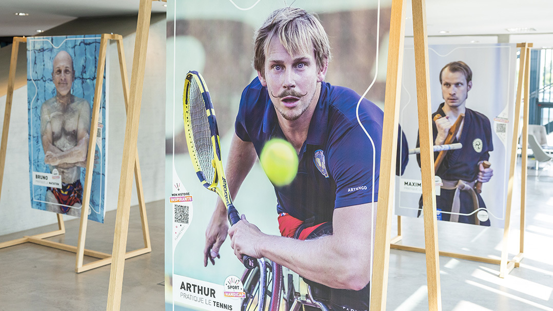 Exposition photo Ces sportifs inspirants