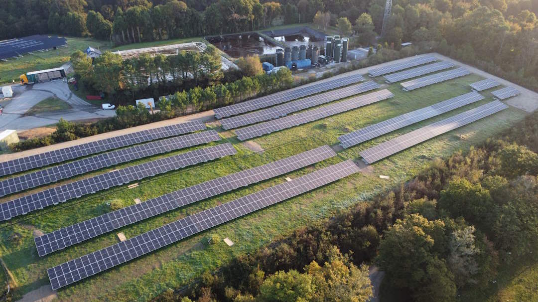 Ferme solaire de Kermat à Inzinzac-Lochrist